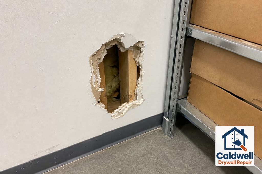Commercial Drywall Patching photo