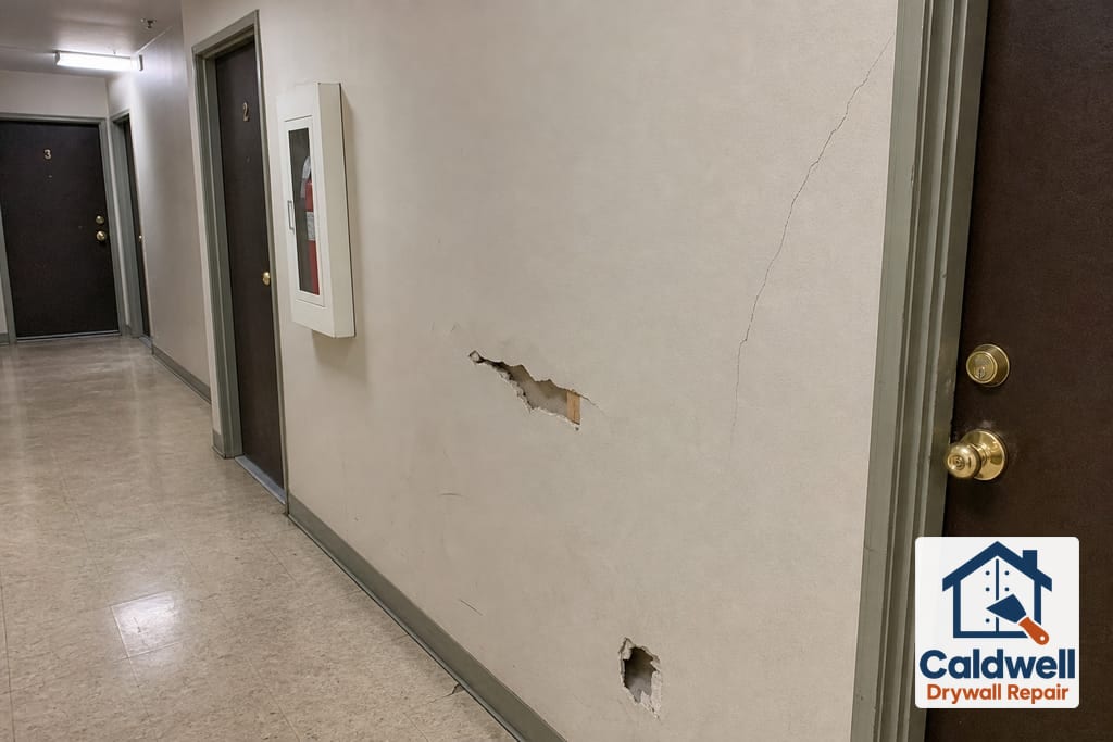 Multi-Unit Property Drywall Maintenance photo