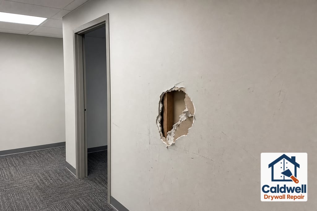 Office & Retail Wall Patching photo